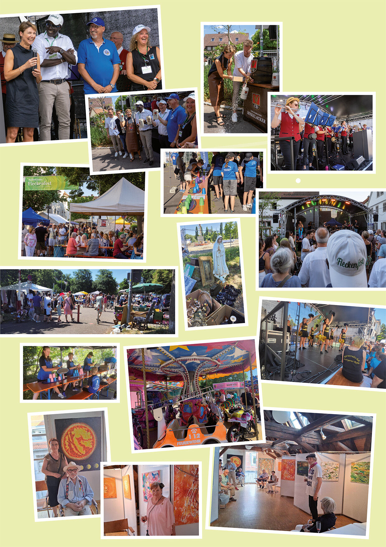 Fleckenfest 2025 collage