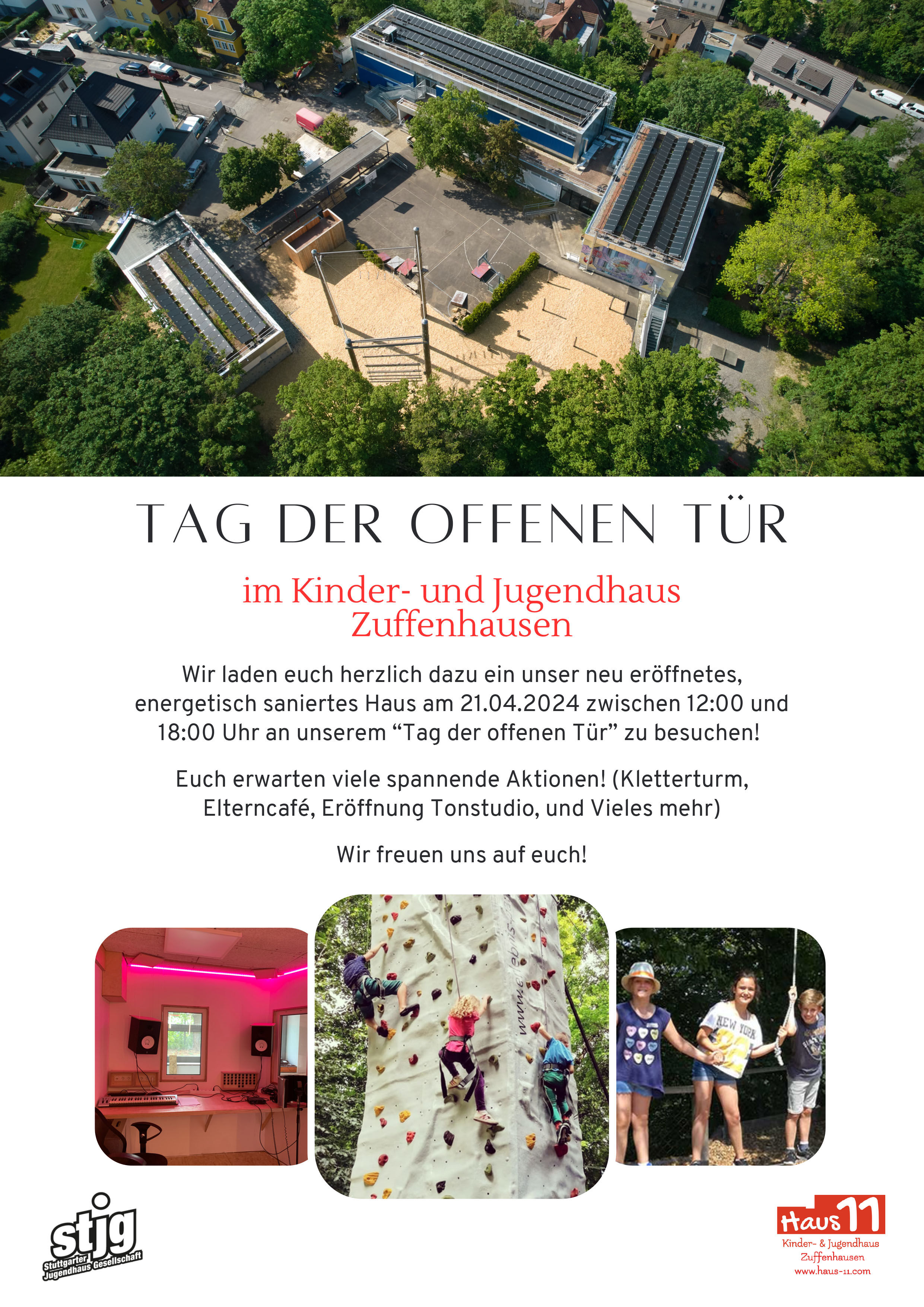 Kinder Jugendhaus Zuff Tag der Offenen Tuer